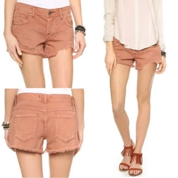Free People | Shark Bite Shorts | size 27 Olive - Picture 1 of 7